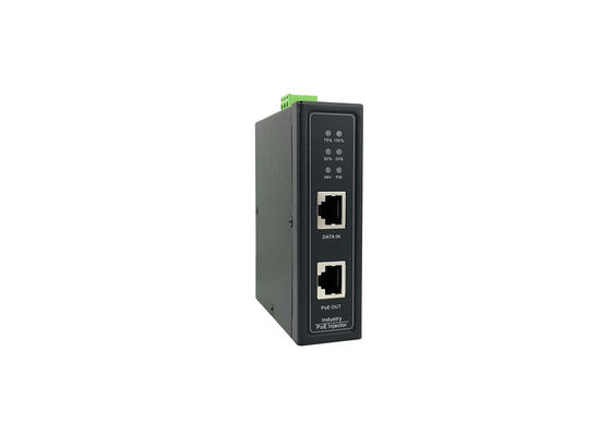 PSE90W-DRM Gigabit 90W IEEE802.3af/at/PoE++ compliant Industrial Grade PoE Injector